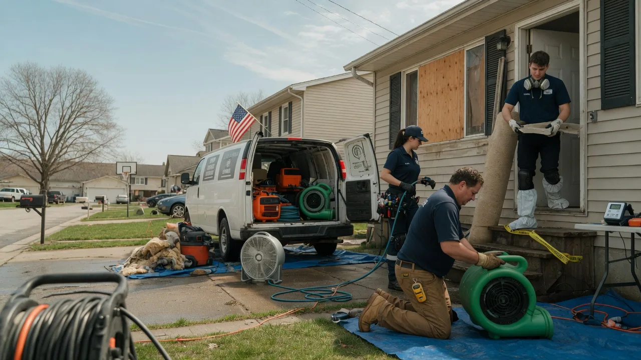 Water Damage Restoration in Lac Du Flambeau, WI near me